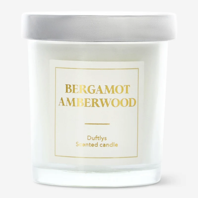 Scented Candle - Bergamot and Wood Fragrance