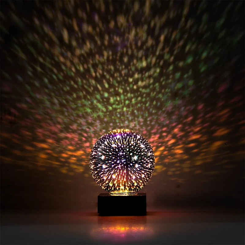 Starry night effect lamp