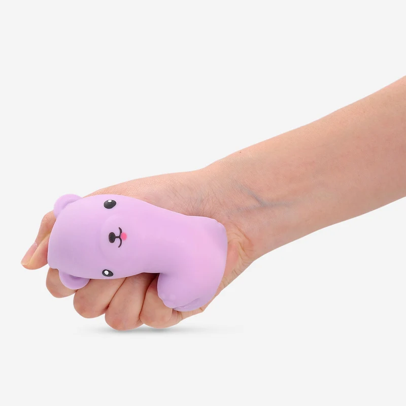 Press me toy - Purple bear