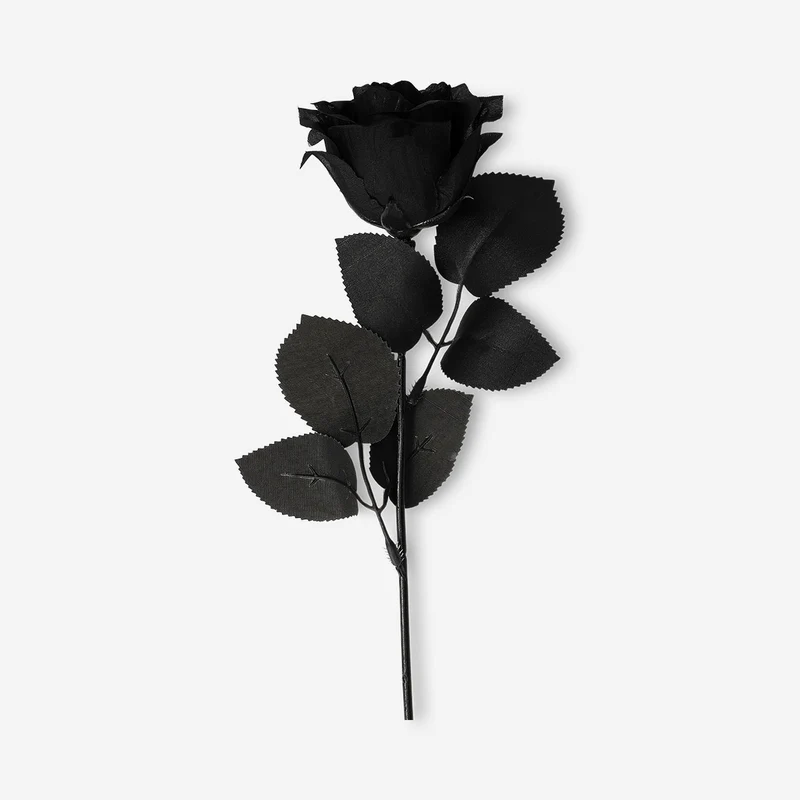 Decorative flower - Black rose