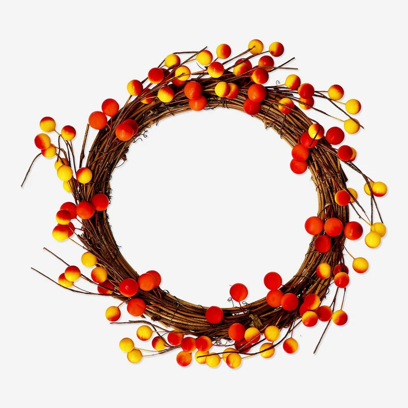 Fall Wreath with Berries