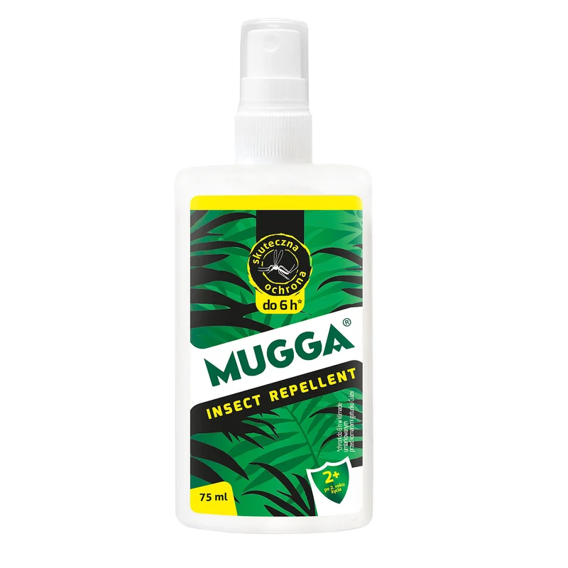 Mugga spray repellente per insetti e zecche DEET 9,5% 75ml