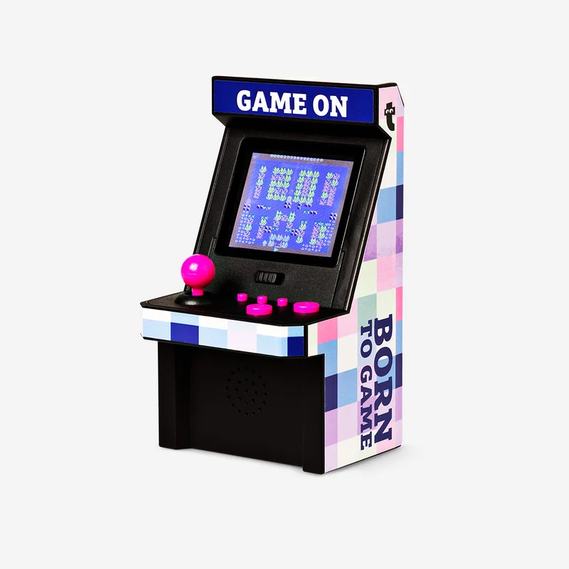 Mini arcade game with 100 games