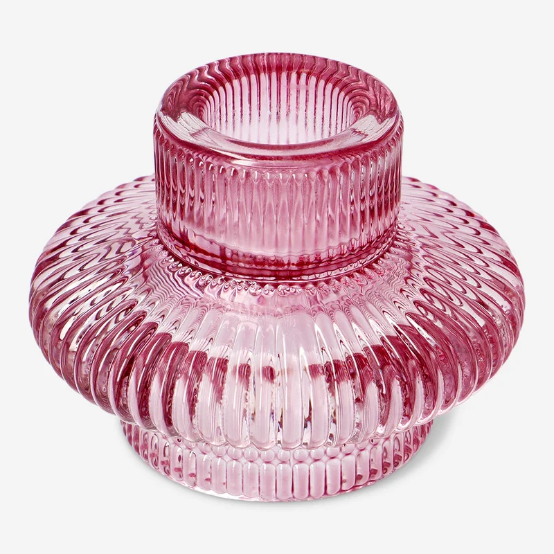 2 in 1 pink candle holder