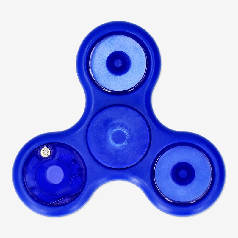 Fidget spinner. With light