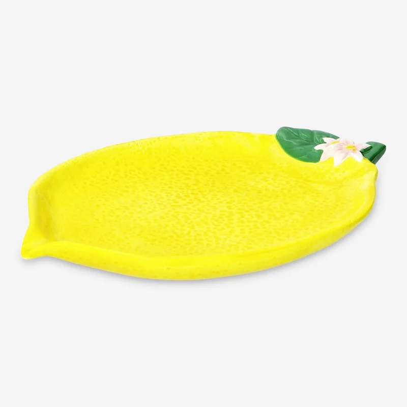 Lemon serving plate - 21 cm