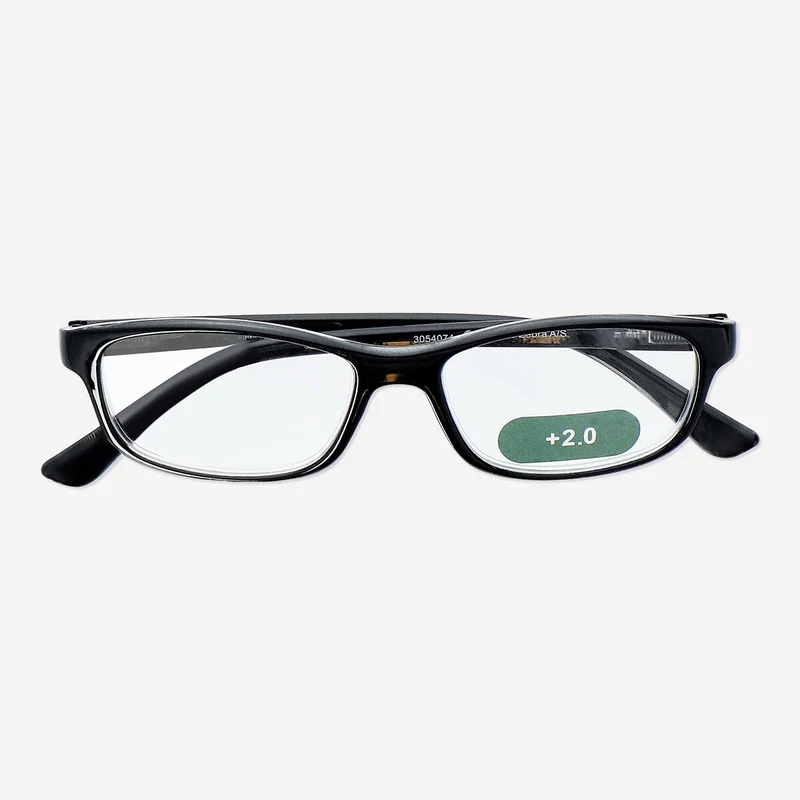 Reading glasses. +2