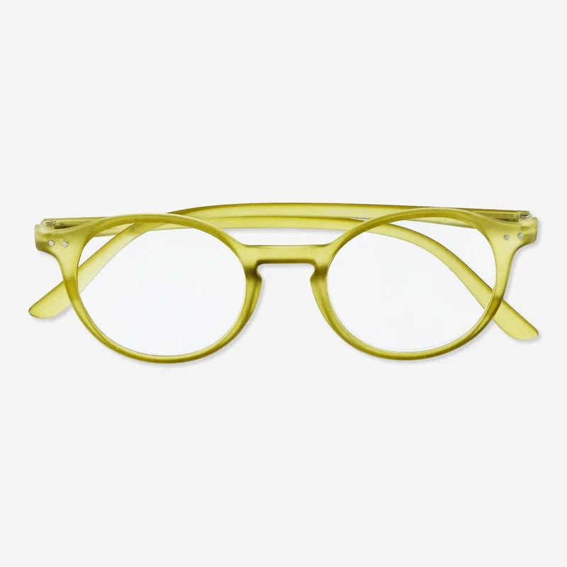 Green Reading Glasses with +1.5 Strength