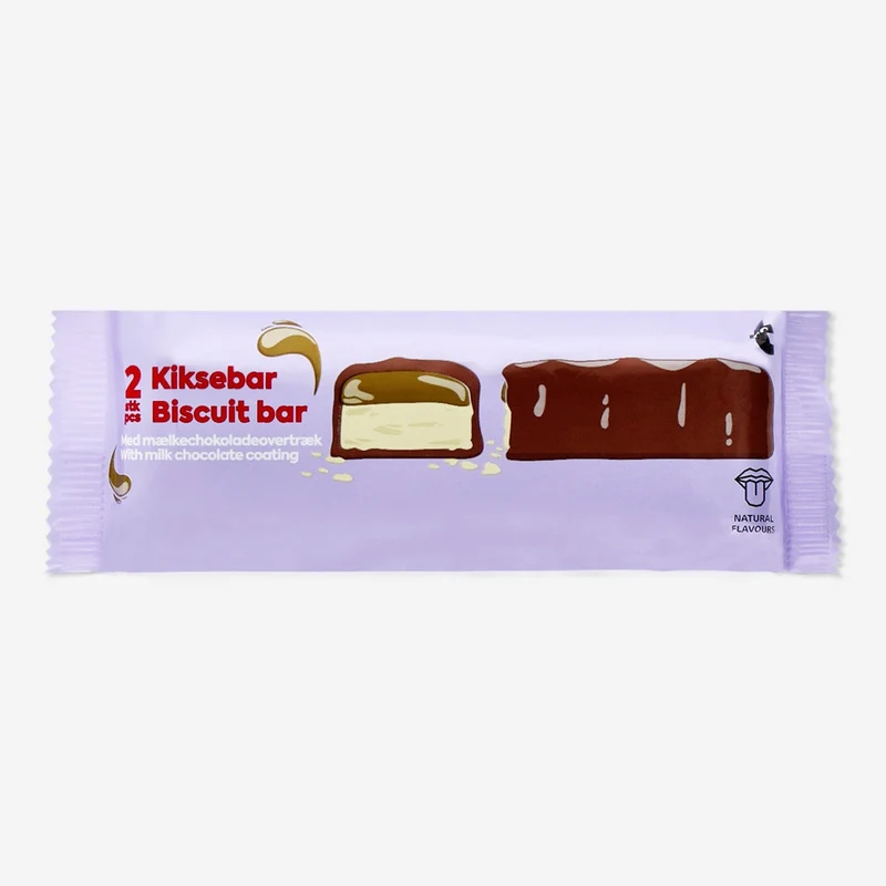 Biscuit chocolate bar. 2 pcs