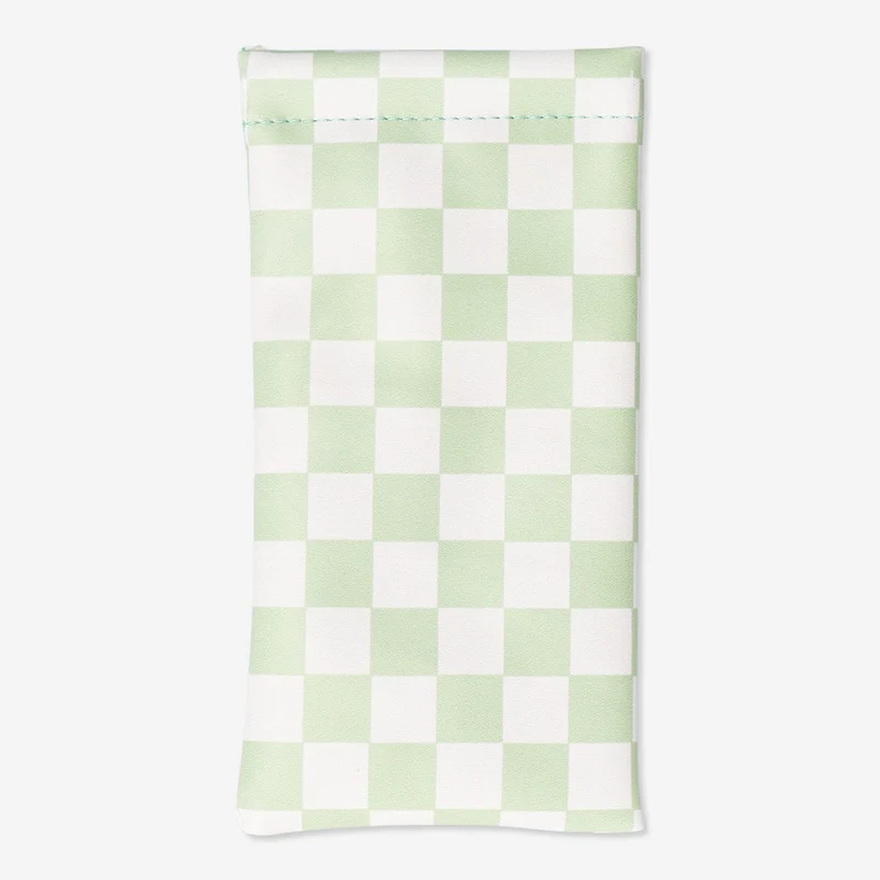 Checkered spectacle case