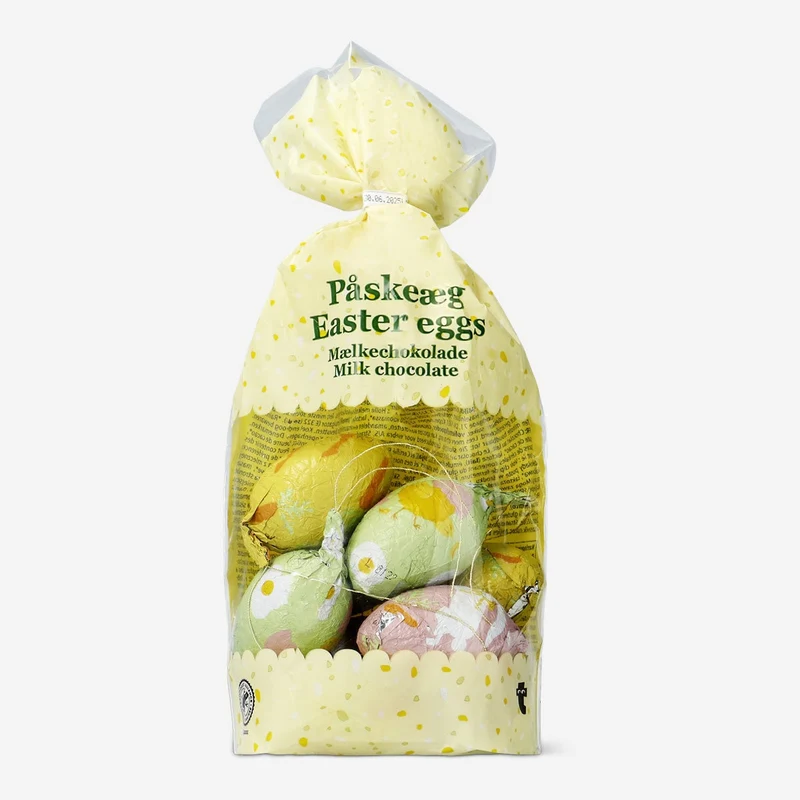 Easter eggs. Milk chocolate