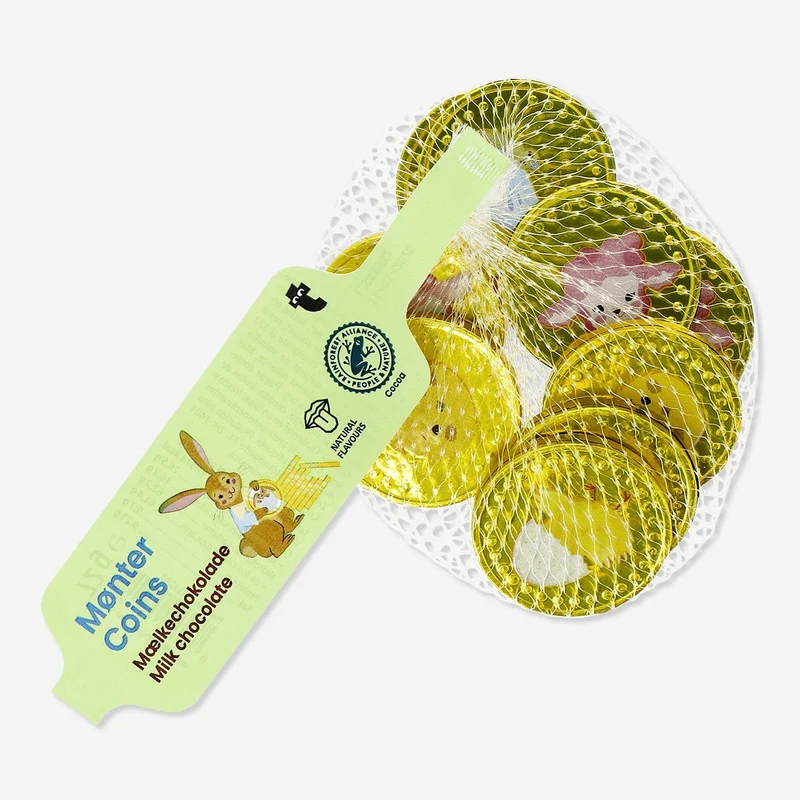 Milk chocolate coins