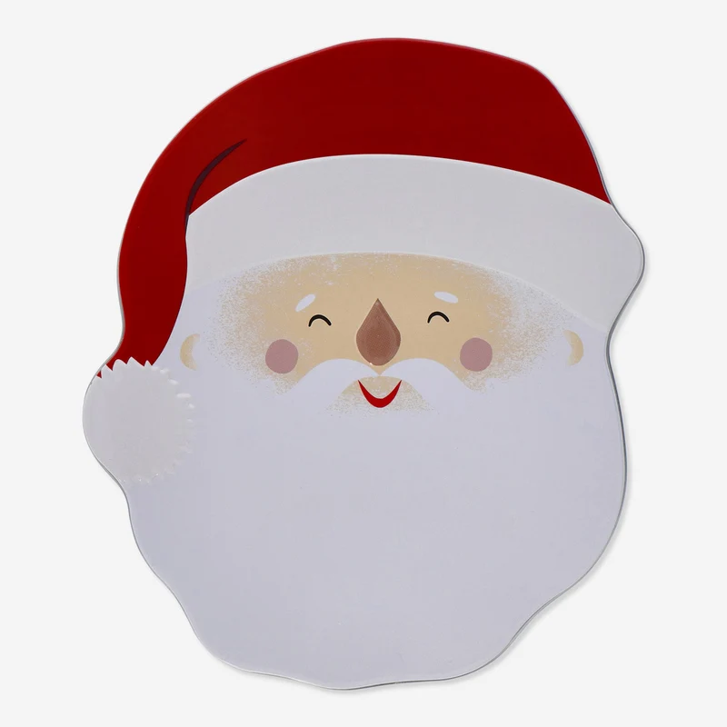 Santa face cake tin - 18 cm