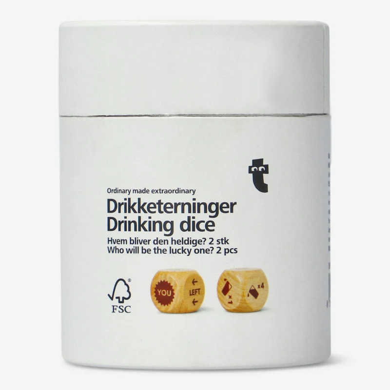 Drinking dice. 2 pcs