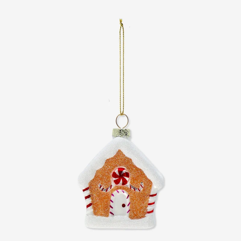 Christmas bauble. Gingerbread house