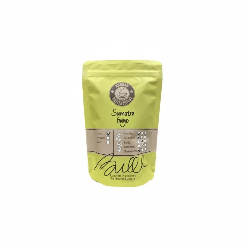 Sumatra Gayo Indonesia - Chicchi interi tostatura chiara per filtro 250g