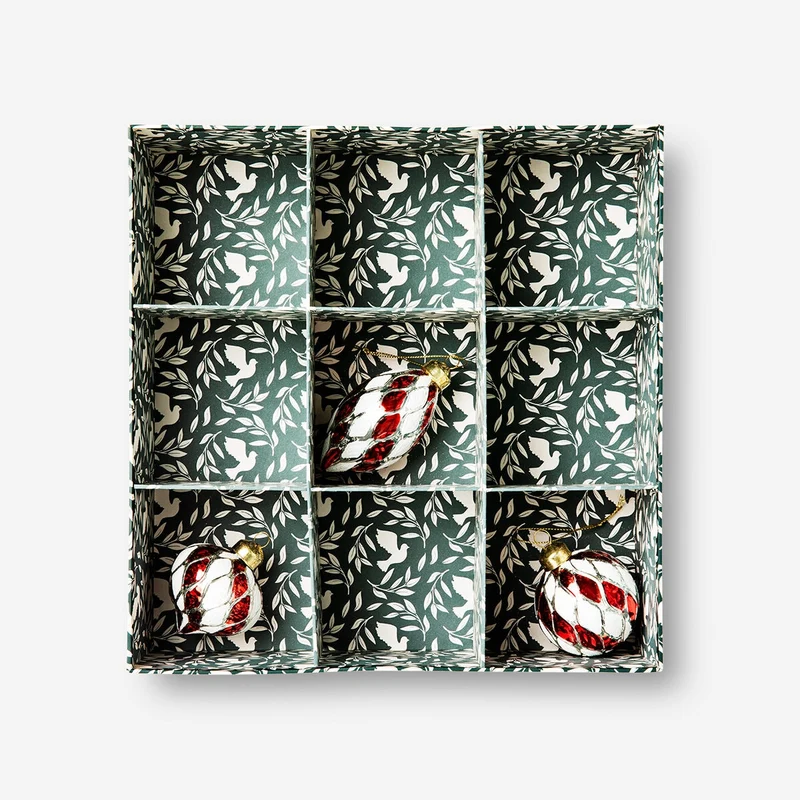 Storage box for Christmas baubles