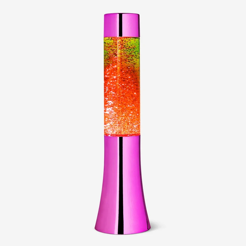 Cosy lamp. With swirling glitter