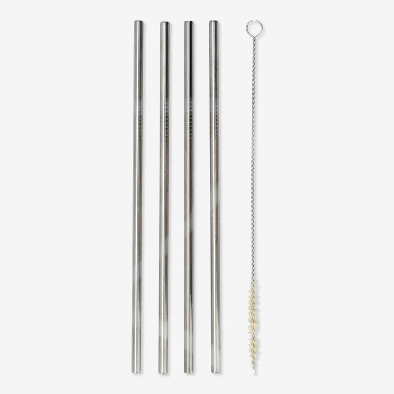 Reusable straws. 4 pcs