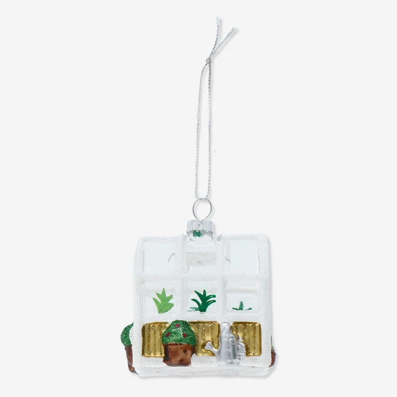 Christmas bauble. Greenhouse
