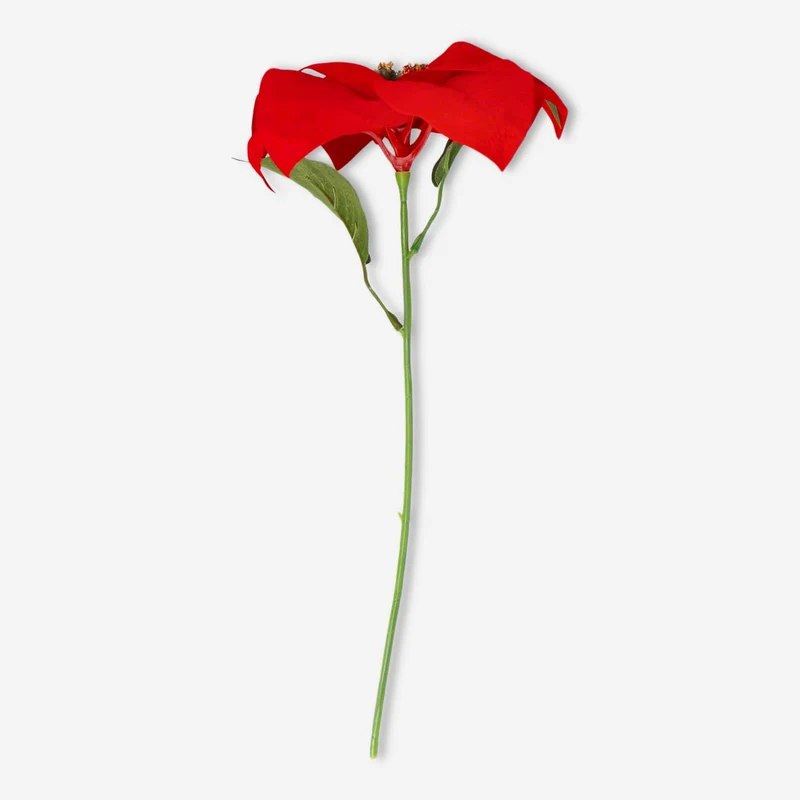 Decorative poinsettia. 40 cm