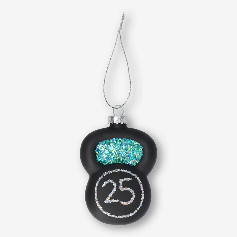 Christmas bauble. Kettlebell