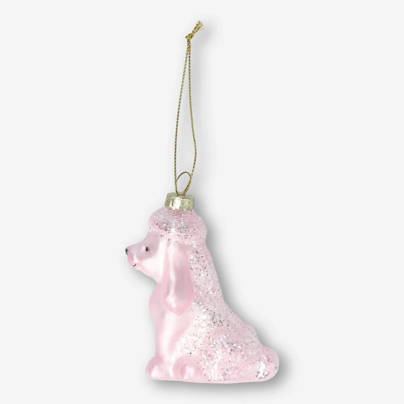 Christmas bauble. Poodle