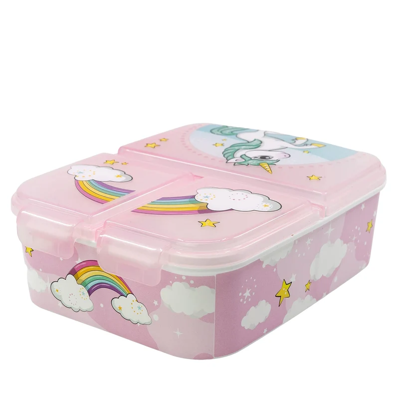 CIOTOLA MULTIPLA PER PANINI LINEA UNICORN Lonchera Multi-Compartimentos Unicorn Range