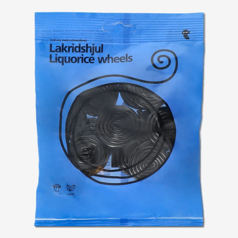 Liquorice wheels