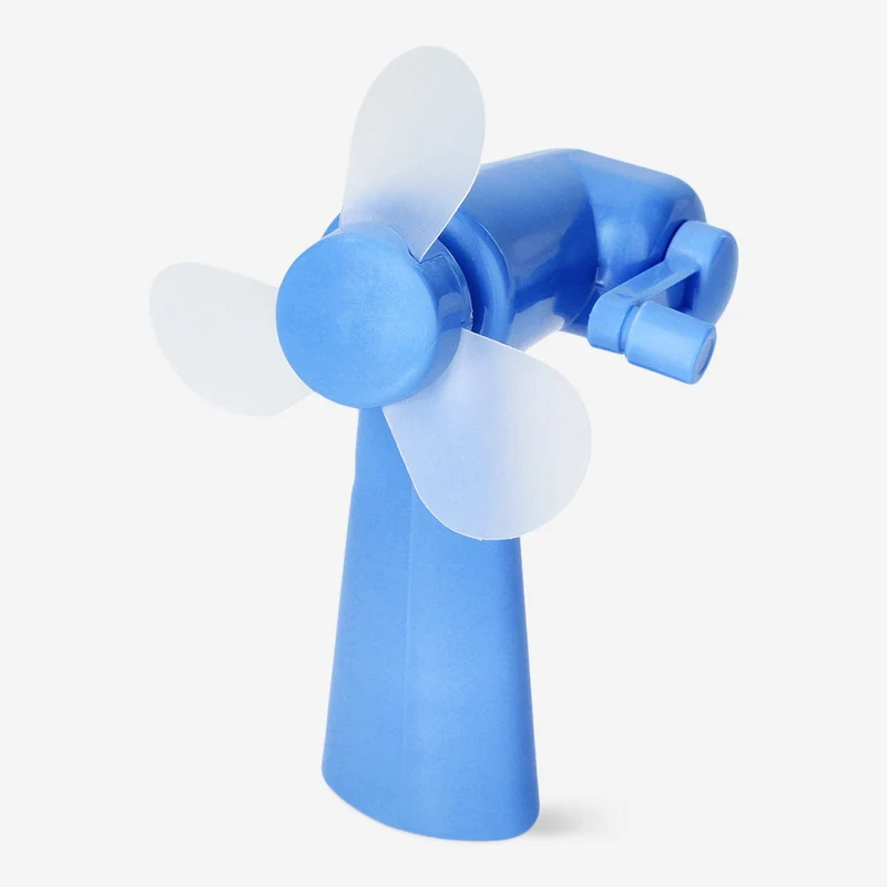 Fan with crank handle