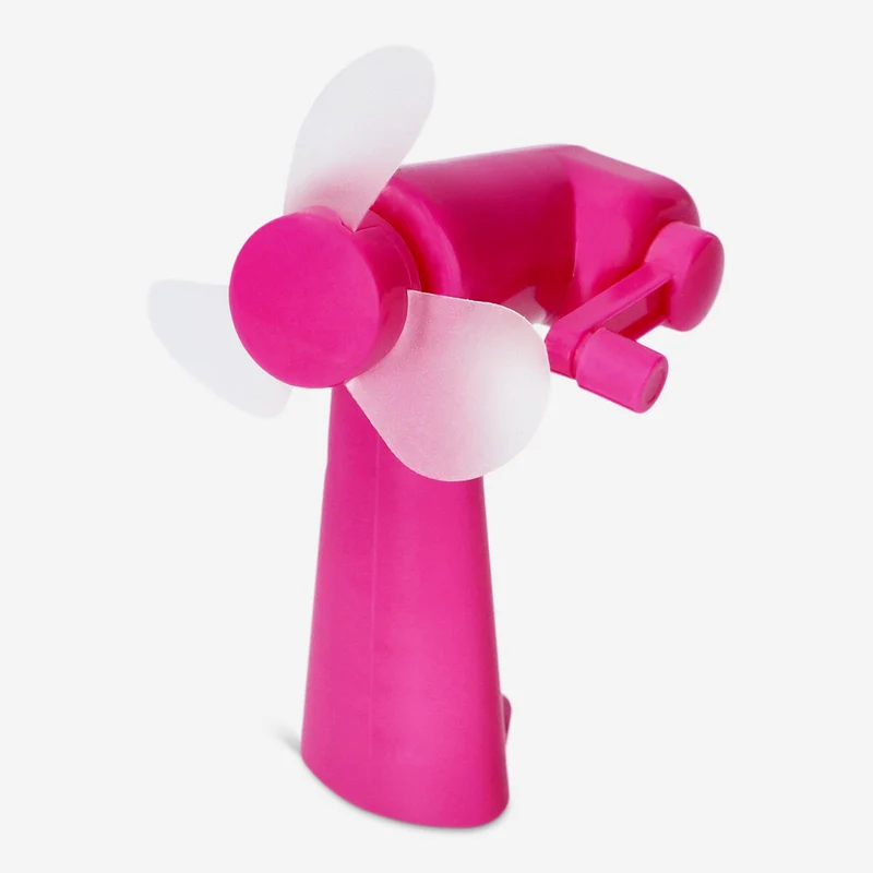 Fan with crank handle