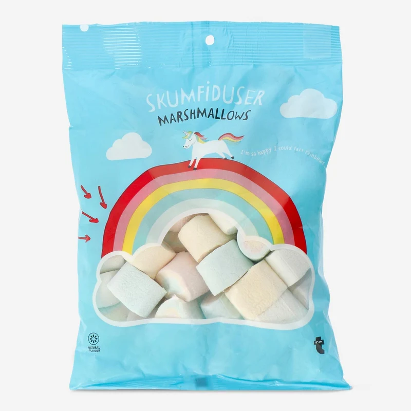 Marshmallows. Vanilla flavour