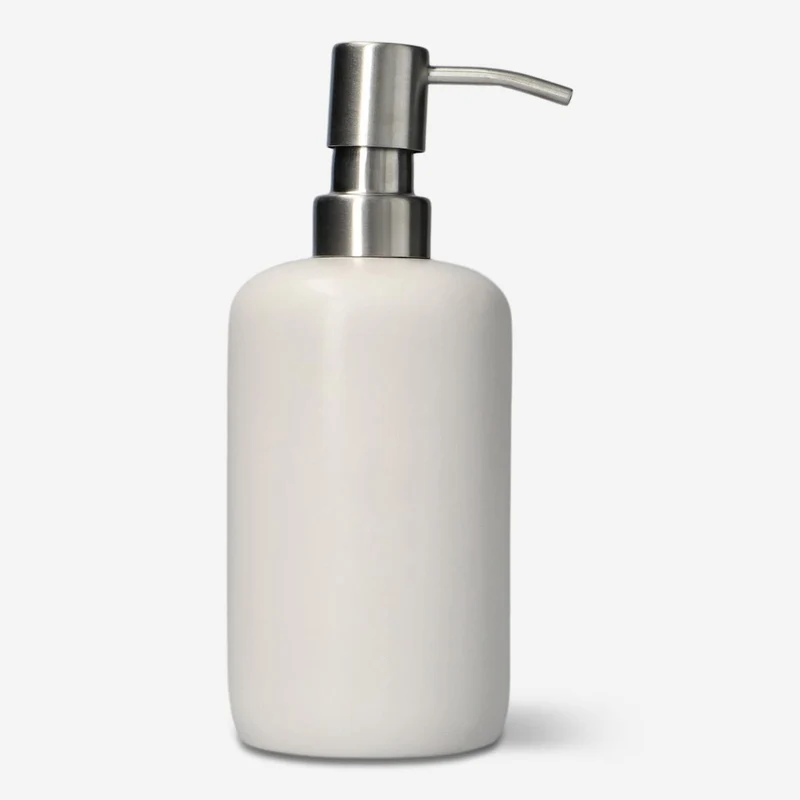 Ceramic soap dispenser