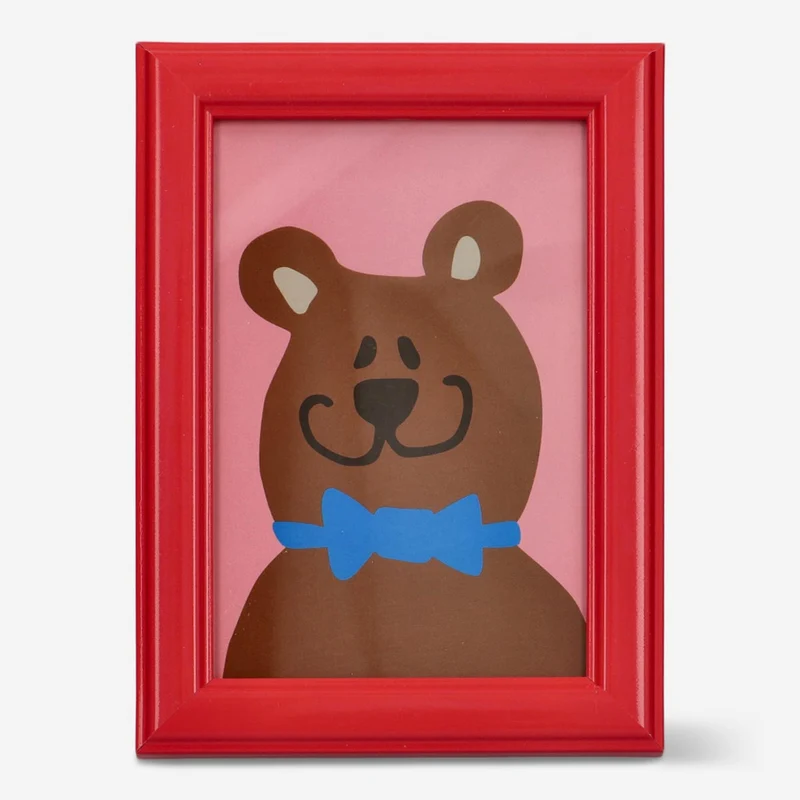 Red Picture Frame - 10x15 cm
