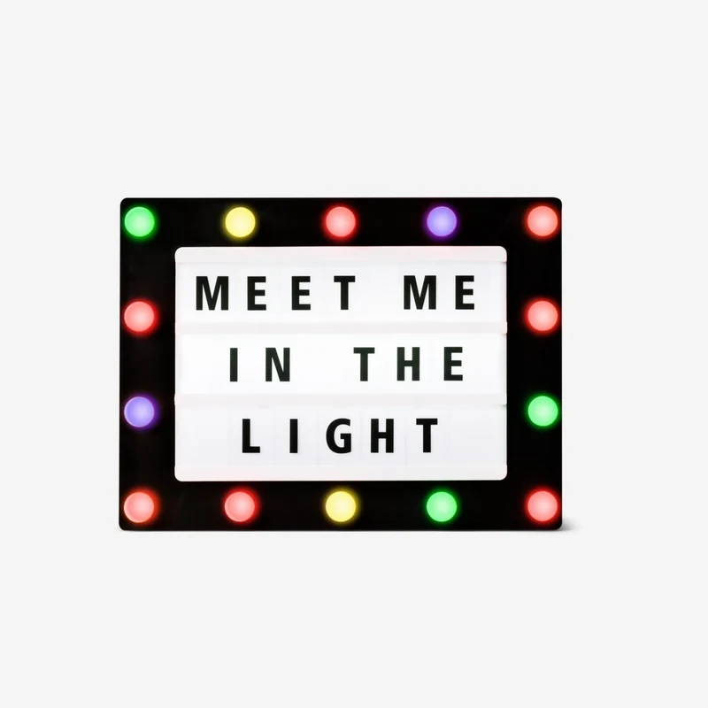 Light box. A5