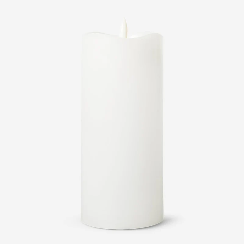 LED pillar candle - 17 cm