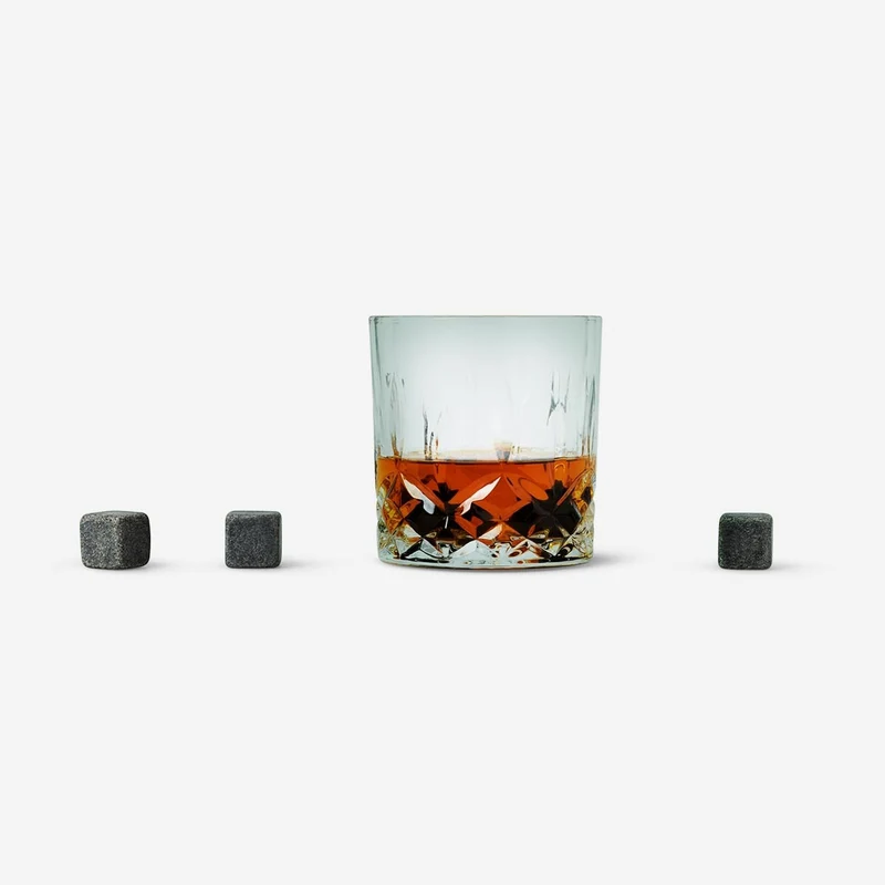 Granite whiskey stones - 9 pcs