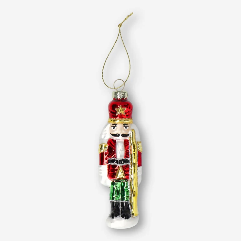 Christmas bauble. Tin soldiers