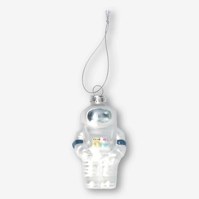 Christmas bauble. Astronaut