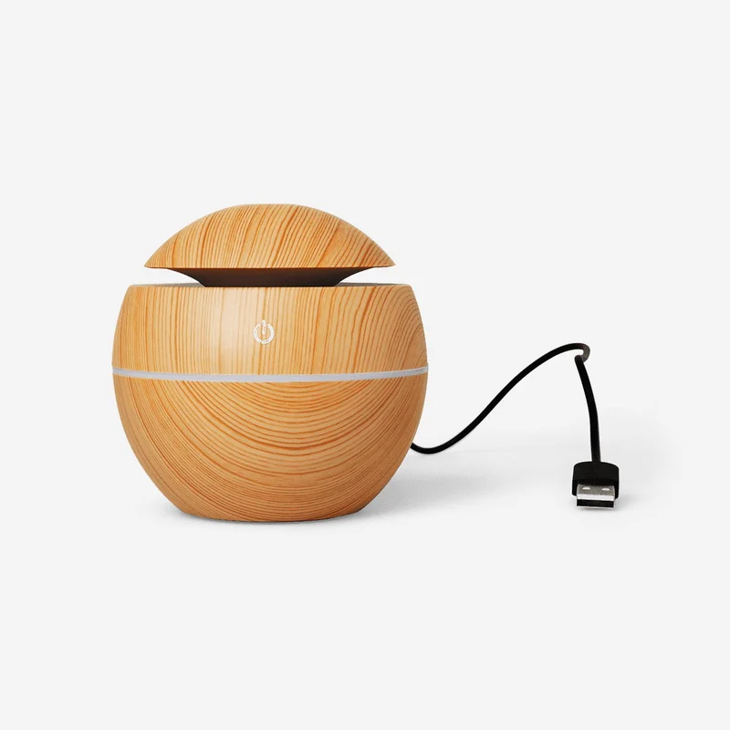 Round Humidifier with Changing Lights