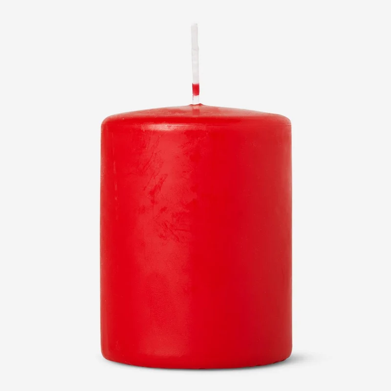 Pillar candle. 8 cm