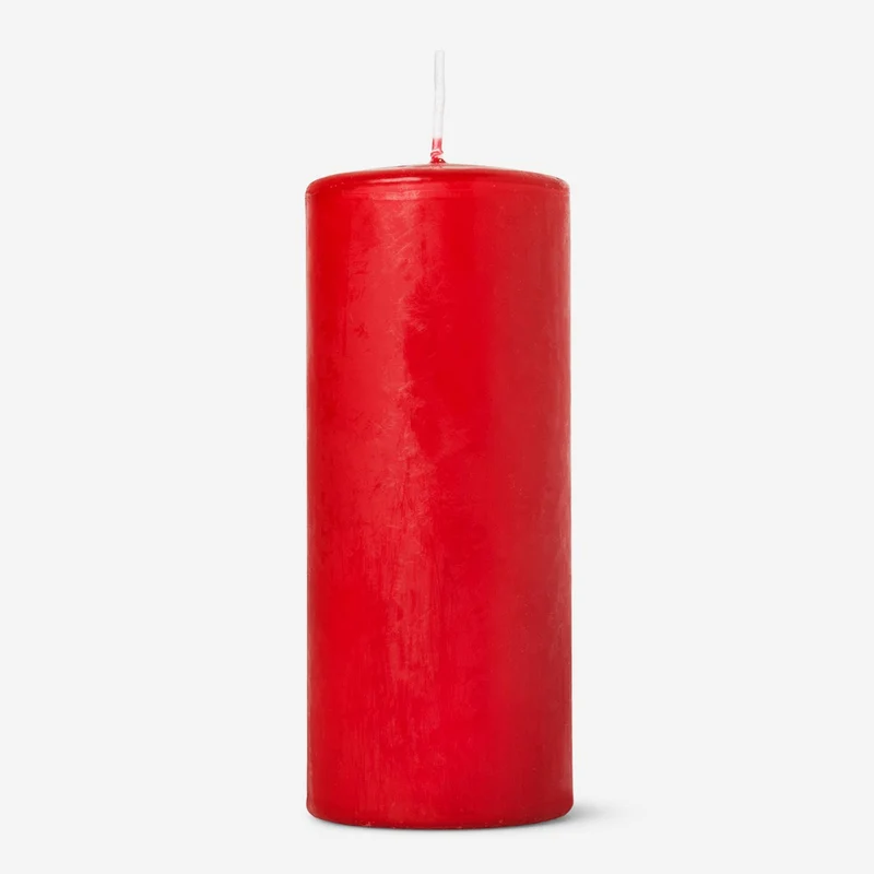 Pillar candle. 16 cm