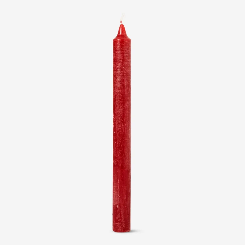 Dark Red Dinner Candle - 25 cm
