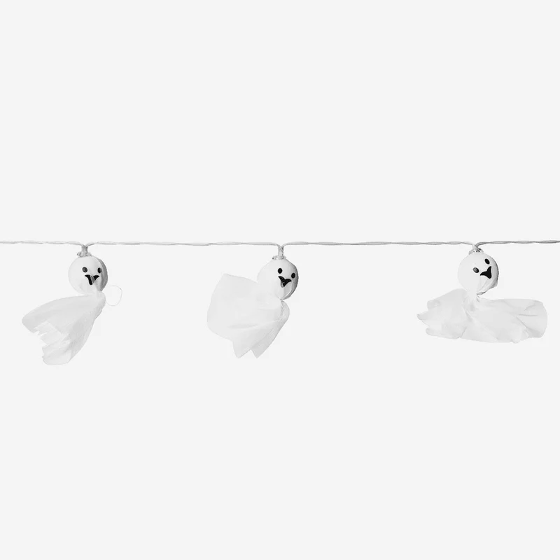 Ghost string lights. 285 cm