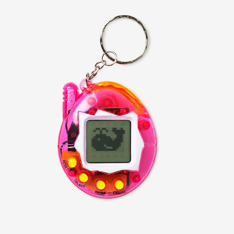 Key ring. With digital pet