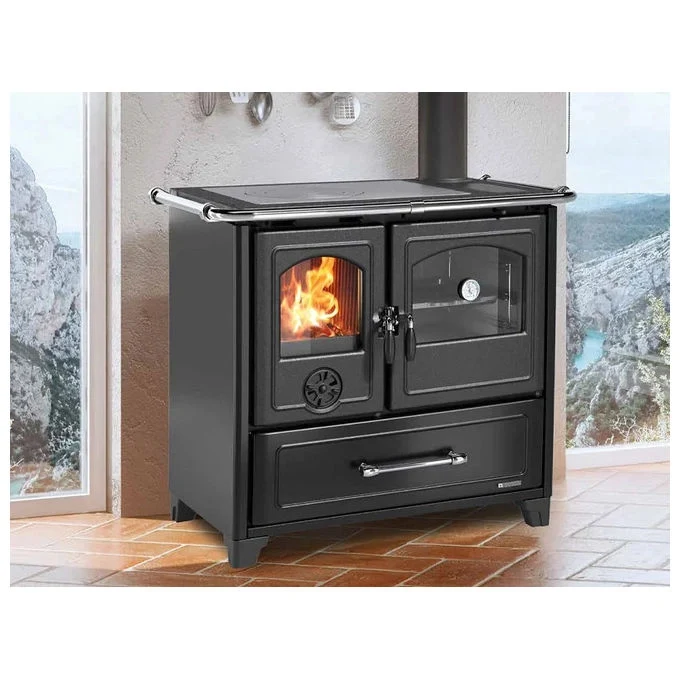 La Nordica, Stufa a Legna Family VST, 8.0 kW, 229 mc, Bianco