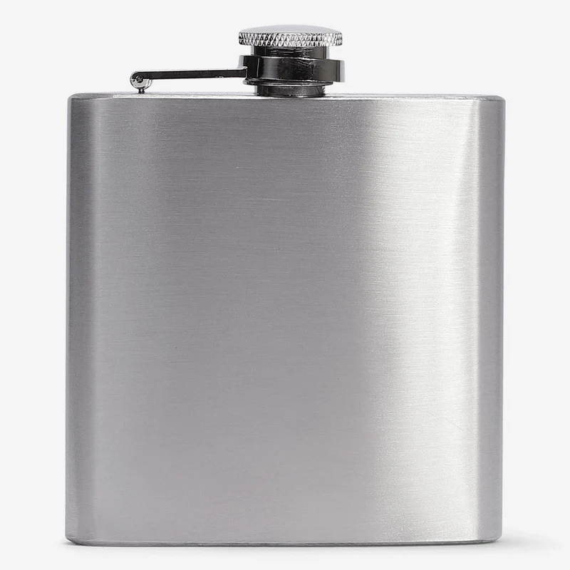 Silver hip flask