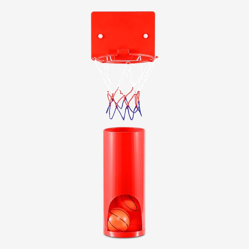 Toilet basketball set
