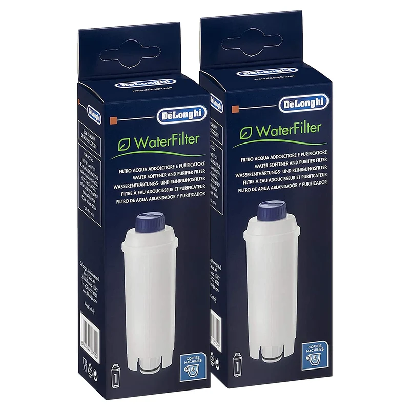 De'Longhi SER3017, filtro acqua addolcitore DLSC002 (confezione da 2)