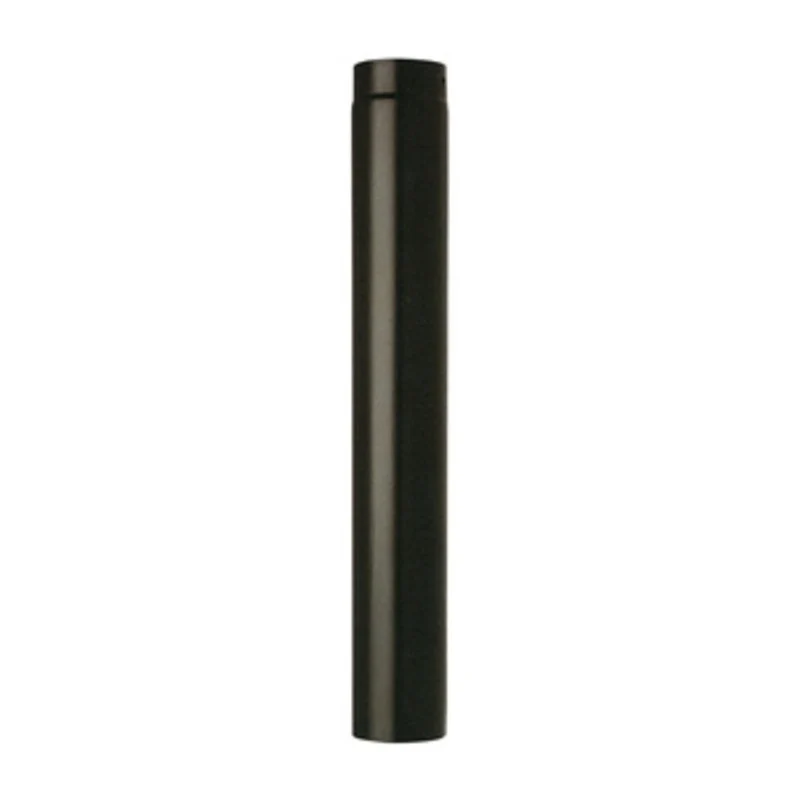 Tubo Plus Porcellanato H 100 cm Ø 20 cm Nero Opaco